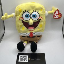 Ty Beanie Babies SpongeBob SquarePants Best Day Ever Plush Toy Brand New W/Tags