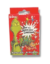 HOW THE GRINCH STOLE CHRISTMAS OFFICIAL PLAYING CARD DECK - GREAT FAMILY FUN!