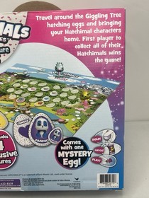 NEW Hatchimals Colleggtibles Eggventure Board Game Kids 2 To 4 Players Ages 5+