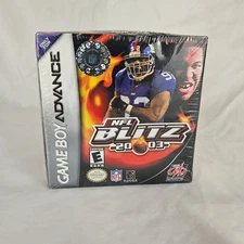 NFL Blitz 2003 (Game Boy Advance) Video Game - Michael Strahan Cover - Sealed