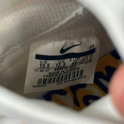 Nike Vapor Untouchable Pro 3 Size 13.5 LSU PE Cleats AQ8815  display picture 1