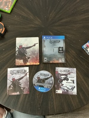 PlayStation 4 PS4 Game Homefront The Revolution Steelbook