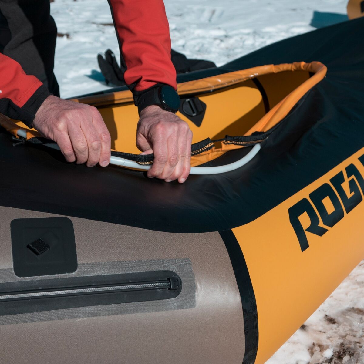 Kokopelli Rogue Spraydeck Packraft Yellow, One Size