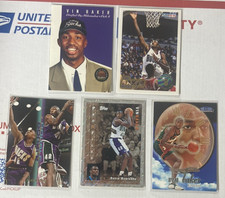 Lot of 5 Vin Baker W/ 1993-94 Skybox Draft Picks & Fleer Exchange Rookies