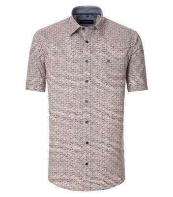 CASAMODA Geknöpftes Hemd Print Comfort Fit