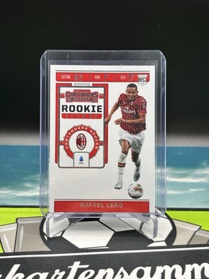 2020 PANINI Chronicles Contenders Rookie Ticket Card Rafael Leao AC Milan RC