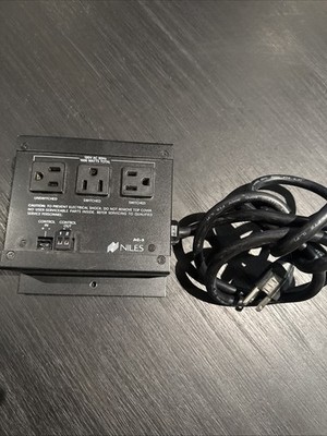 Niles AC-3 Voltage Triggered AC Power Strip   Home Theater Automation