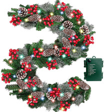 Timer & 8 Mode 9 Ft by 10 Inch 50 LED Prelit ...