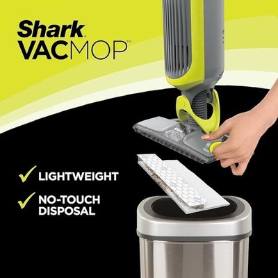 Shark VACMOP DuoClean Detect Bagless Upright Vacuum Cleaner Lightweight No-Touch