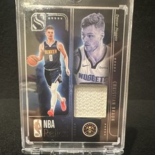 Panini 2024-25 Silhouette Christian Braun Nuggets NBA Relics REL-BRU Insert