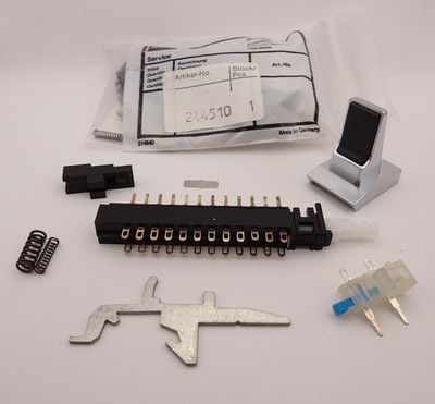 Original Dual 244510 Reparatursatz Schalter Taste Schaltkulisse CT 1640 1641 NOS