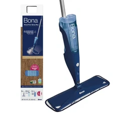 Bona Spray Mop for Hardwood Floors, with Refillable Cartridge & Washable Microfi