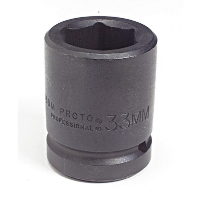 PROTO J10080M Impct Skt,Steel,Blk Oxd,80 mm 4PKD1