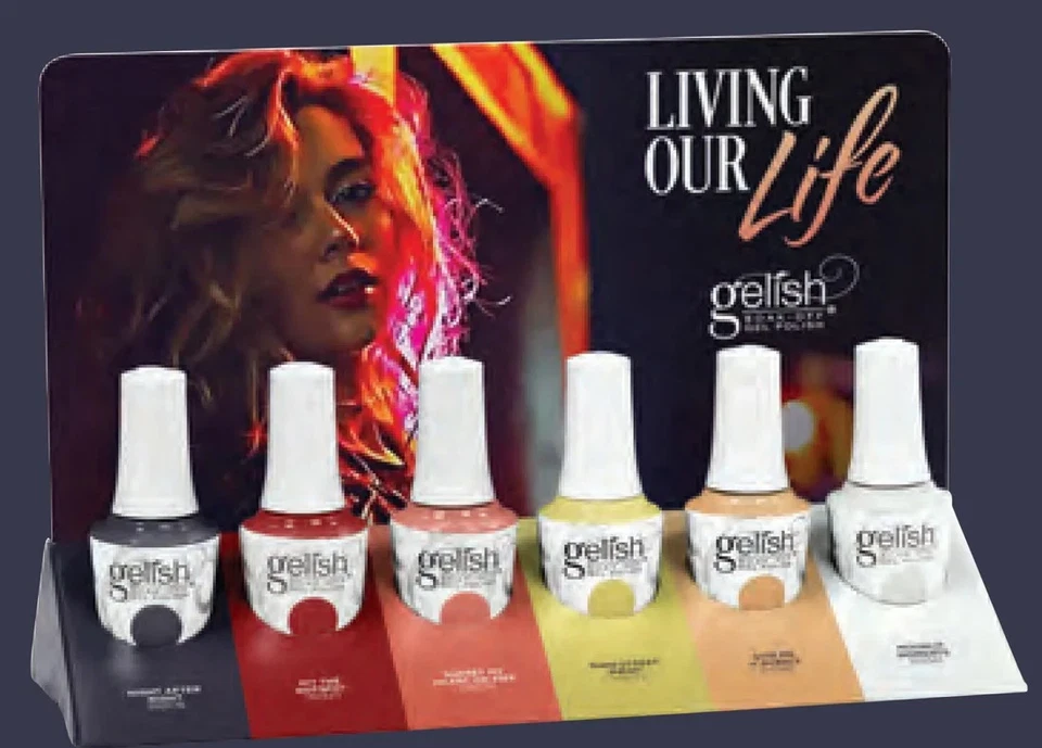 Gelish Soak Off Gel "Living Our Life" COLECCIÓN OTOÑO 2025 - 6 PIEZAS - SIN EXHIBICIÓN Foto 2 de 2