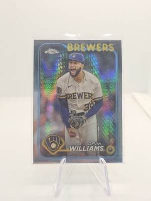 2024 Topps Chrome #103 Devin Williams Prism Refractor