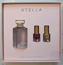 STELLA MCCARTNEY STELLA EAU DE TOILETTE 50ml & GIFT 2 x 4.5ml Mini Nail Polish