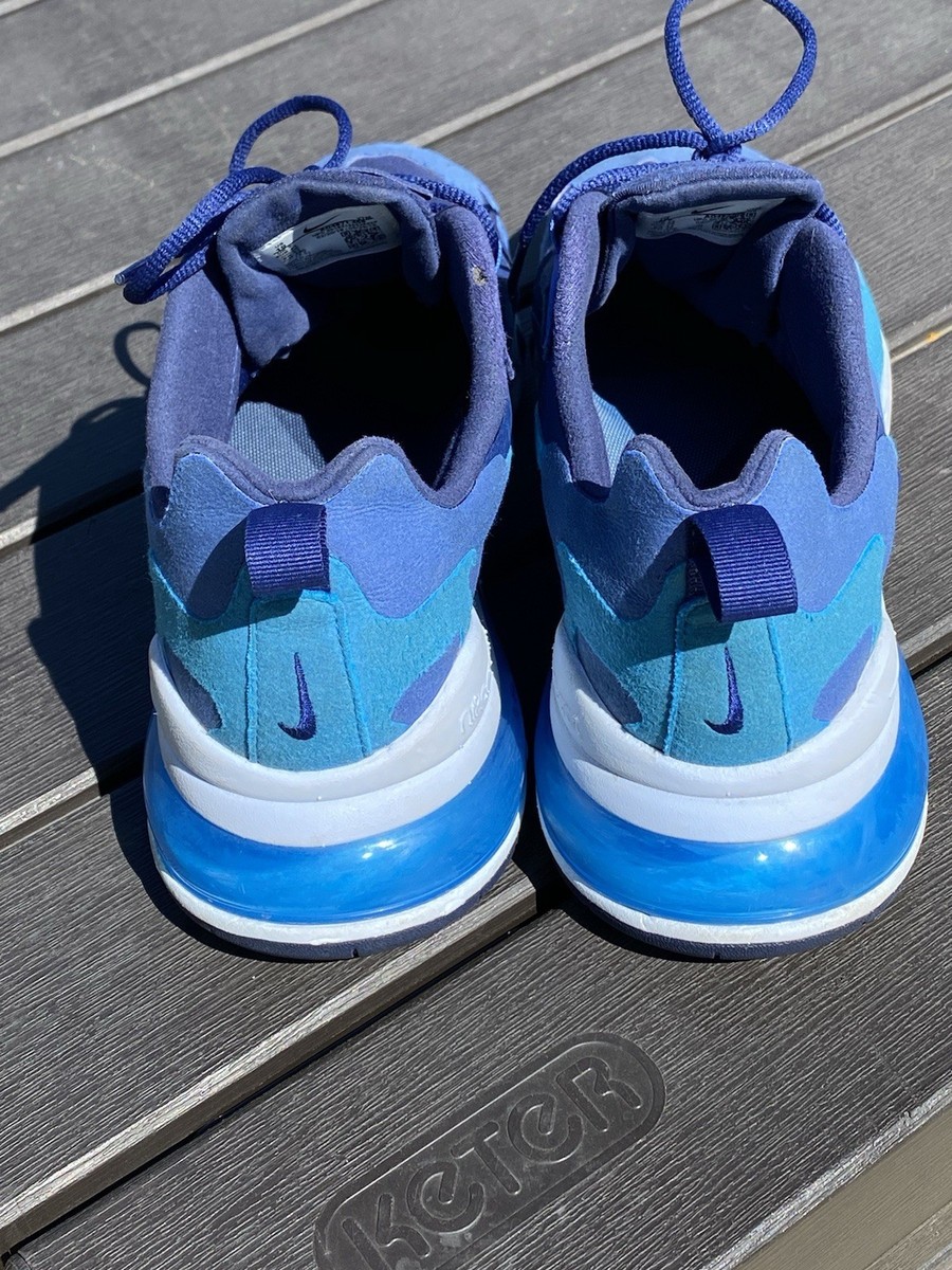 Nike Air Max 270 React Blue Void Size 10 | eBay