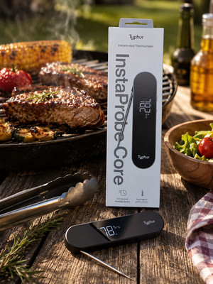 Typhur InstaProbe Core, Thermometer Schwarz