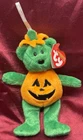 Ty Halloweenie Beanies - TRICKY - Halloween Plush New With Tags Vintage 2004