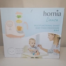 Homia Dansa Digital Smart Baby Food Processor 8-in-1 Multifunctional Compact