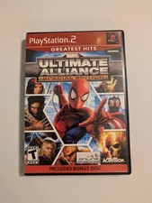 Marvel Ultimate Alliance Special Edition PS2 Used /Tested Manual - PlayStation 2