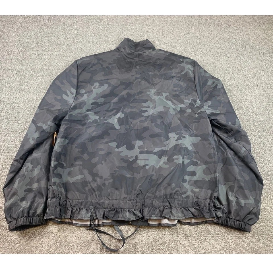 Chaqueta Sanctuary Para Mujer Gris Medio Bombardero Anorak Camuflaje Cortavientos Camuflaje Foto 2 de 4