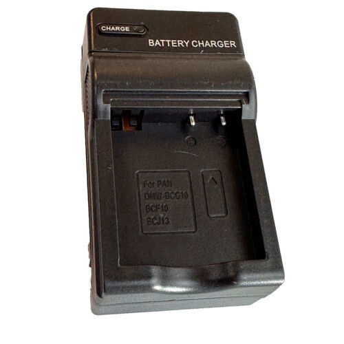 AC/DC Battery Charger for Panasonic DMW-BCF10E Lumix DMC-FT1 DMC-FH3 DMC-FS7 FP8 - Picture 1 of 4