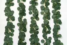 5 Pack Artificial Eucalyptus Garland Silk Eucalyptus Leaves Vines Faux Greenery
