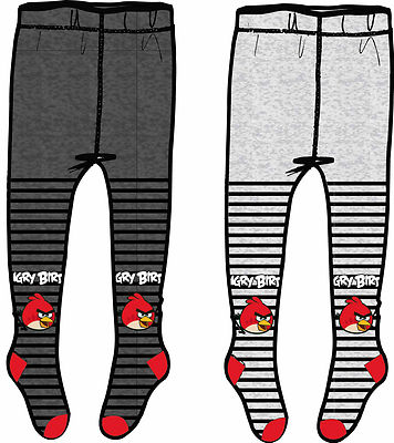 Angry Birds~Strumpfhose~104/110~116/122~128/134~Rio~Junge~hellblau~grau~Vogel