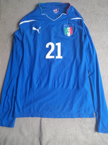 ITALY PLAYER ISSUE 2010/2011 HOME FOOTBALL SHIRT #21 PIRLO XL - Bild 1 von 9