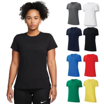 Nike Swoosh Damen T-Shirt Freizeit Lifestyle Baumwoll Shirt Sport Shirt