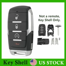 For RAM 1500 2019 2020 2021 Smart Key Remote Case SHELL Fob OHT-4882056 68442907