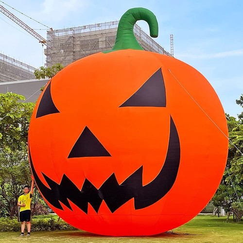 Giant 26Ft Halloween Inflatable Pumpkin 680W Blower Decoration without Led light - Picture 7 of 14