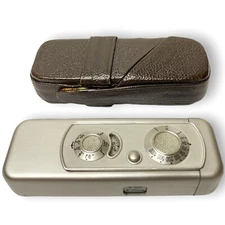 Vintage MINOX Wetzlar Subminiature Camera w/ Complan f/3.5 15mm Lens & Case