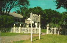 West Springfield Massachusetts Old Storrowton Tavern Postcard