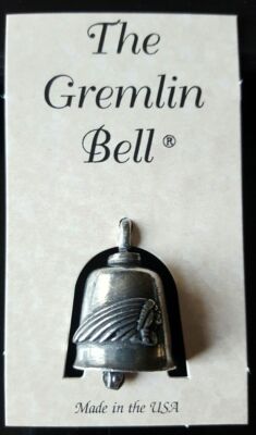 Indian Chief Head Gremlin Bell Motorcycle biker gift guardian good