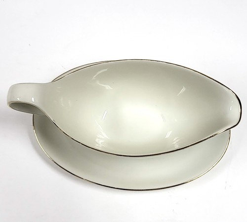 Vintage Winterling Bavaria 8" Salsas Barco Floral Oro Recortar Alemán Porcelana - Imagen 3 de 5