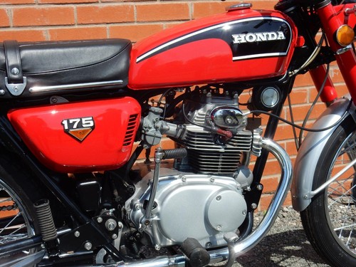 Honda CB175 1973 174cc - GFX 113L - See Video - Picture 5 of 18