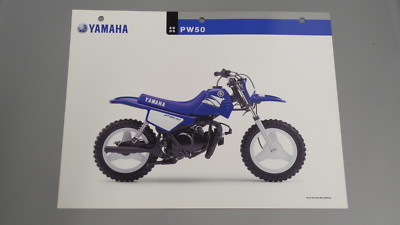 Yamaha 2005 PW50 PW50T Dealers Sales Specifications Chart Data