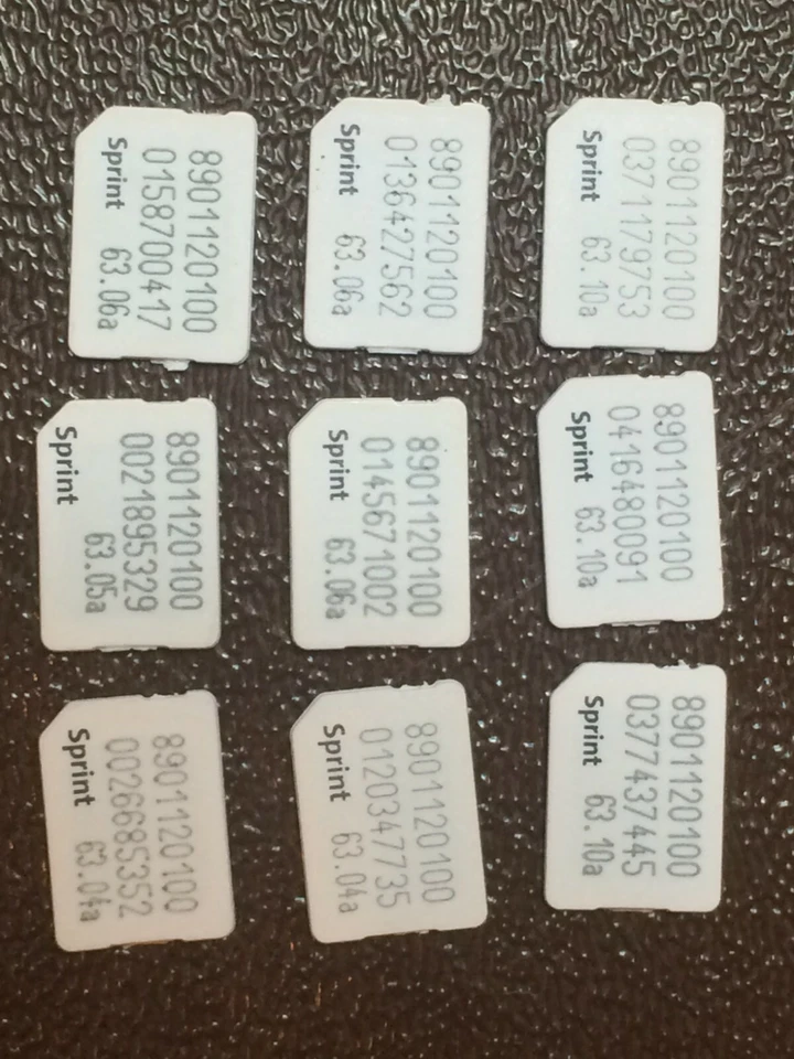 Sprint/Boost/Virgin/TING Nano/4FF SIM Card   - Image 2 of 3