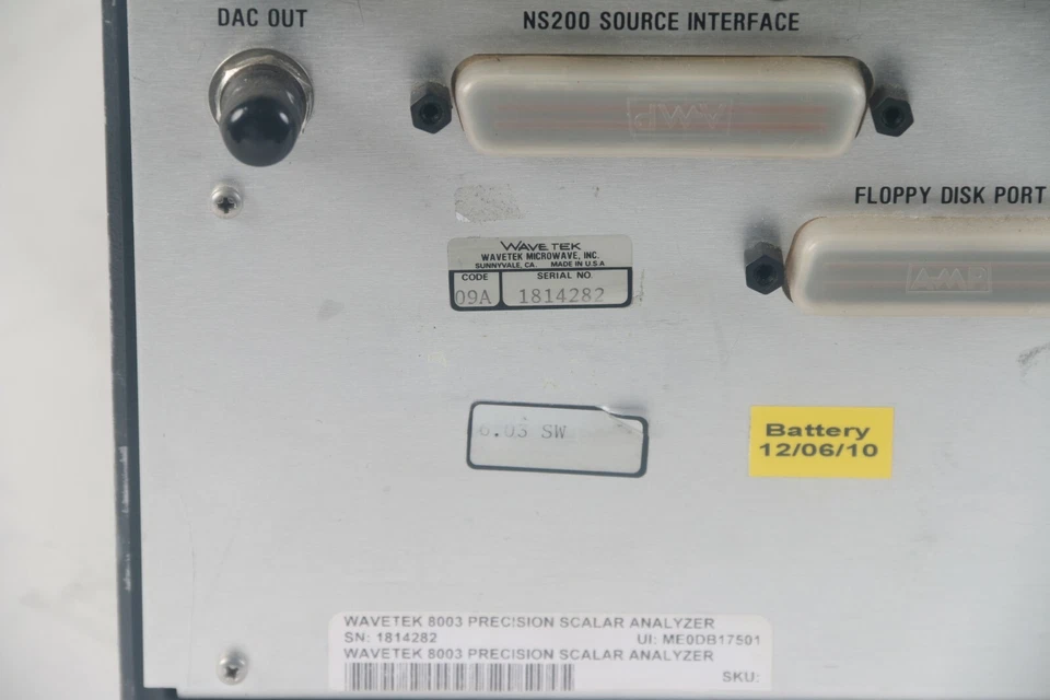 Wavetek 8003 Precision Scaler Analyzer AS IS - Image 2 of 3