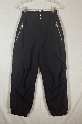 Vintage BOGNER Snow Ski Pants Joggers INSULATED Womens Size 10 Zip Pockets USA