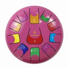 8 Inch 11 Note Steel Tongue Drum Hand Pan Drum Drumstick Percussion Music 