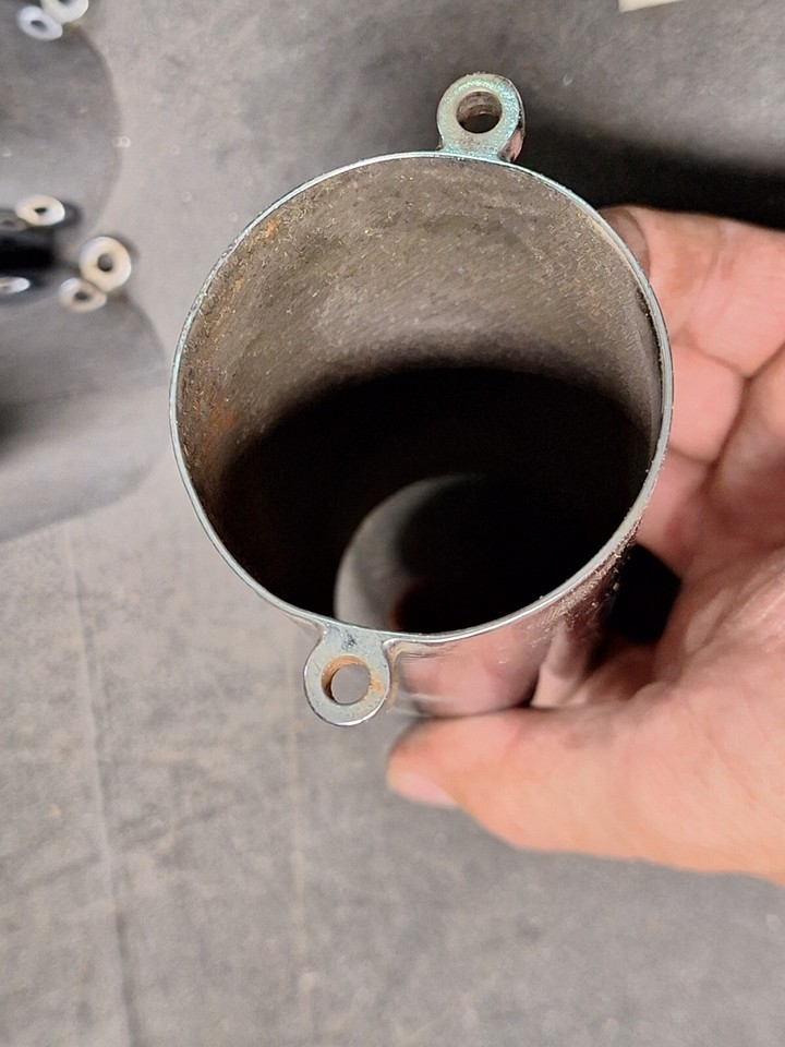 AJ FOYT 1992 Auction Original Hilborn Fuel Injection Stacks Sprint USAC ...