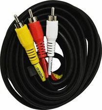 GE Composite Audio/Video 12Ft Cable