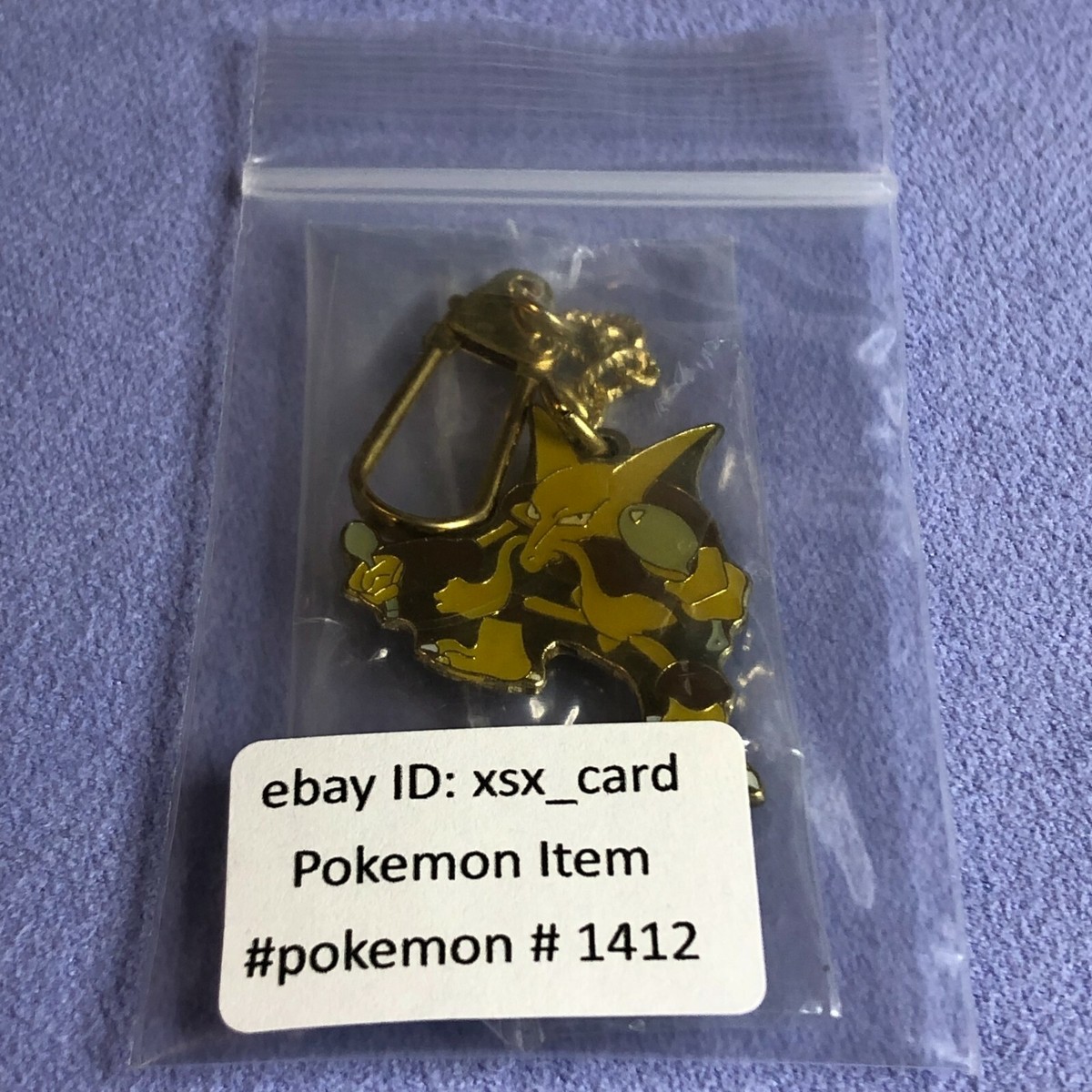 Pokemon Vintage 1999 Japanese Nintendo - Key Chains - Alakazam