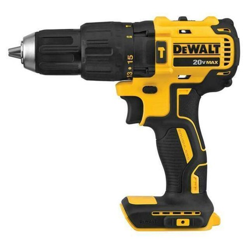 DEWALT DCD778 20V Max Brushless Cordless 1/2 in. Hammer Drill/Driver Tool Only - Yellow & Black (DCD778B)
