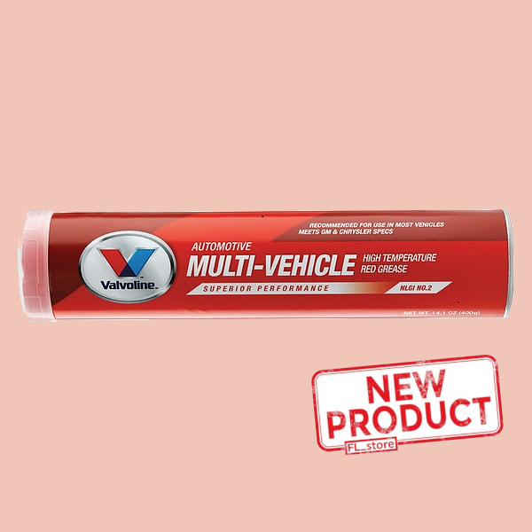 14.1 Oz High Temp Red Grease Cartridge Disc Brakes Wheel Bearings Chassis NEW