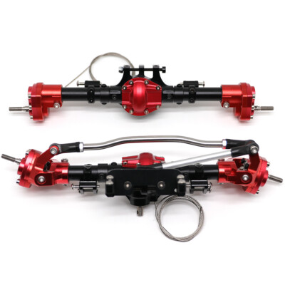 Metall Upgrade Zubehör Set für 1/10 Axial SCX10 I II III RC 90046 90047 RC Car
