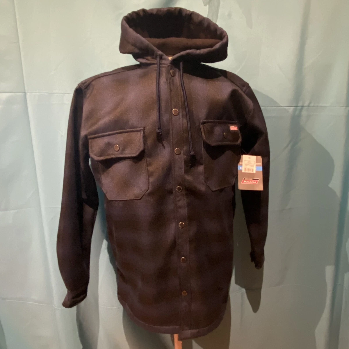 Dickies bonded top overshirt with hood